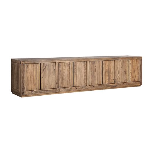 Mueble TV de madera en marrón, 280 x 48 x 65 cm | Norvik