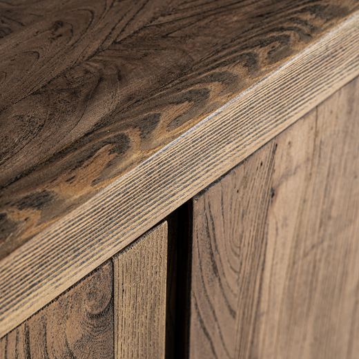 Mueble TV de madera en marrón, 280 x 48 x 65 cm | Norvik