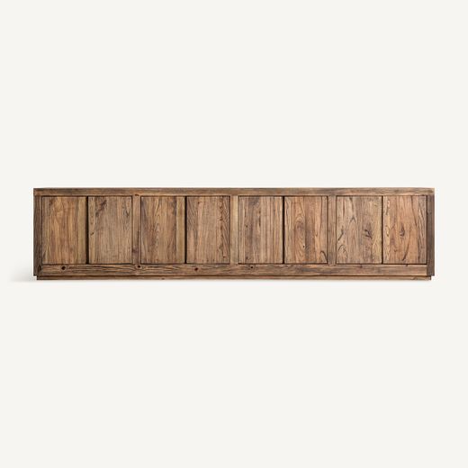 Mueble TV de madera en marrón, 280 x 48 x 65 cm | Norvik