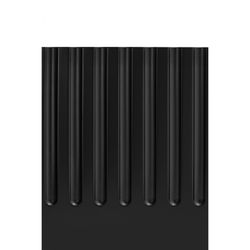 Doric Black and Anthracite Grey Wooden TV Stand, 180 x 46 x 42 cm