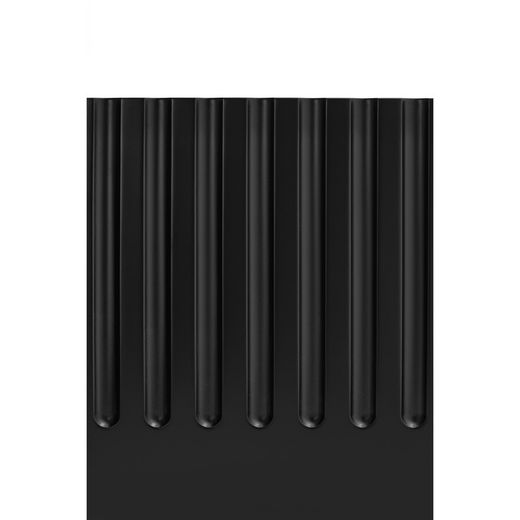 Doric Black and Anthracite Grey Wooden TV Stand, 180 x 46 x 42 cm