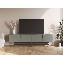 Living room set consisting of a green sideboard and TV stand | Eldia