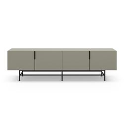 Living room set consisting of a green sideboard and TV stand | Eldia