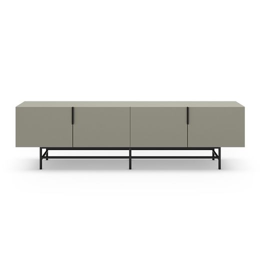 Living room set consisting of a green sideboard and TV stand | Eldia