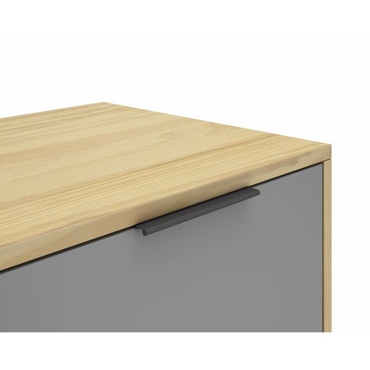 Tv-skåp i naturfuru, 140 x 40 x 53 cm | älva