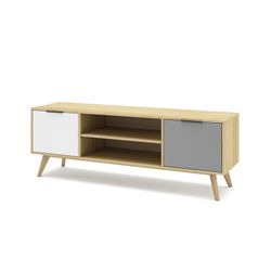 Tv-skåp i naturfuru, 140 x 40 x 53 cm | älva