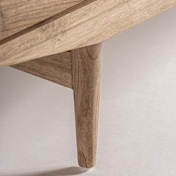 Mindi tv-bord i træ i naturfarve, 190 x 43 x 60 cm | Nyry