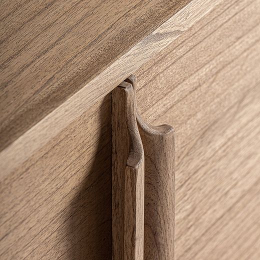 Mindi tv-bord i træ i naturfarve, 190 x 43 x 60 cm | Nyry