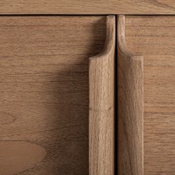 Mindi tv-bord i træ i naturfarve, 190 x 43 x 60 cm | Nyry