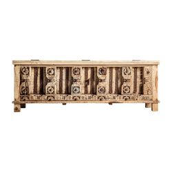 TV-meubel. Natuurlijk mangohout Phalodi Surt, 171 x 53 x 63 cm