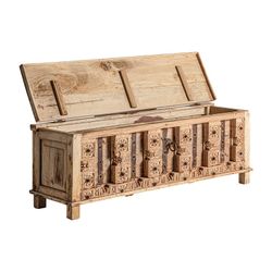 TV-meubel. Natuurlijk mangohout Phalodi Surt, 171 x 53 x 63 cm