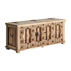 TV-meubel. Natuurlijk mangohout Phalodi Surt, 171 x 53 x 63 cm