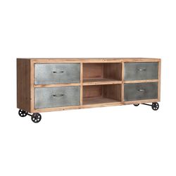 Vho σιδερένιο ντουλάπι τηλεόρασης 145x37x55 cm