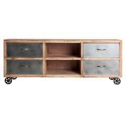 Vho σιδερένιο ντουλάπι τηλεόρασης 145x37x55 cm