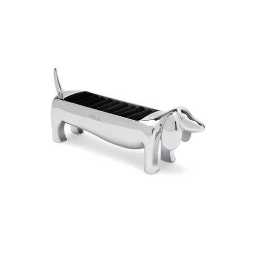 Organizador de anillos de perro Dachsie cromo 12,7x3,8x5,7 cm