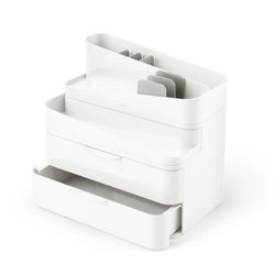 White and gray polystyrene organizer, 27 x 18 x 25 cm | glam