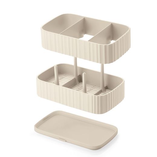 Tidy & Safe ECO-KITCHEN Organisateur d'évier en argile, 17x10x11cm