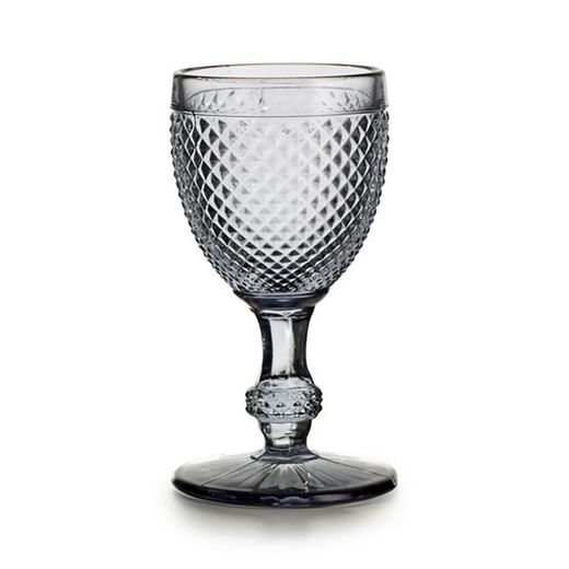 Packung mit 4 Bicos Grey Rotweingläsern, Ø7,7x15,3cm