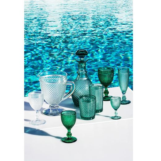 Pack of 4 Bicos Red Wine Glasses, Ø7.7x15.3cm