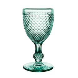 Συσκευασία με 4 ποτήρια κρασιού Mint Green Bicos Red Wine, Ø7,7x15,3cm