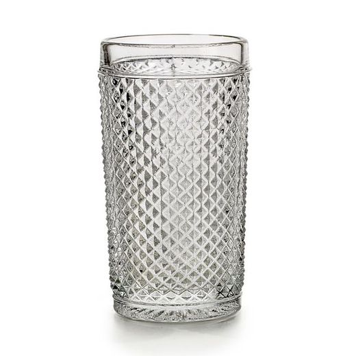 Pack of 4 Bicos Tall Glasses, Ø7.5x13.9cm