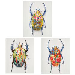Beetle καρό συσκευασία, 3 τεμάχια