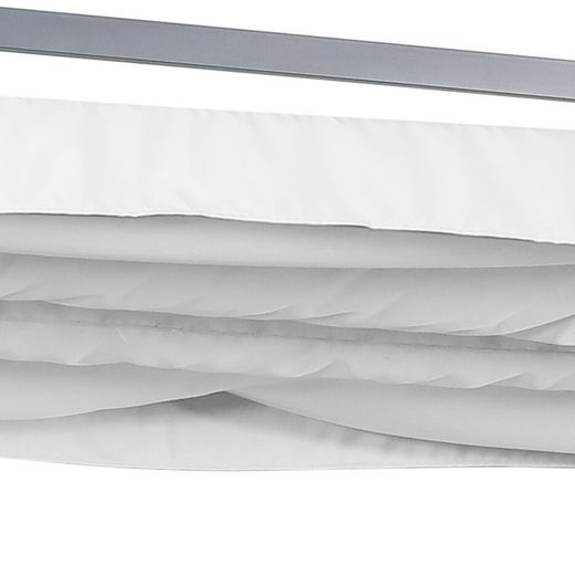 Chillvert Steel Rodas Εξωτερική Πέργκολα με Συρόμενη Τέντα 393x295x225 cm