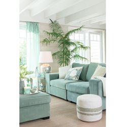 Palmier Bambou Plastique L Vert, Ø120x175cm