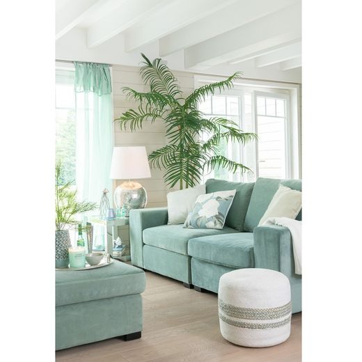 Palmier Bambou Plastique L Vert, Ø120x175cm