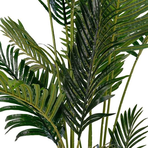 Areca palm tree made of polyethylene in green, 64 x 64 x 175 cm | Areca