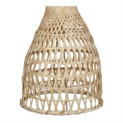 Μπαμπού και μεταλλική απόχρωση σε natural, Ø 23 x 77 cm | καλύβη από πάγο