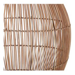 Rottingskärm i natur, Ø 51 x 74 cm | Ascher