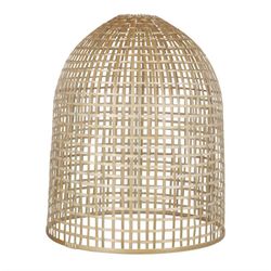 Paralume in rattan e metallo naturale, Ø 56 x 67 cm | Saipan