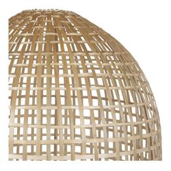 Paralume in rattan e metallo naturale, Ø 56 x 67 cm | Saipan