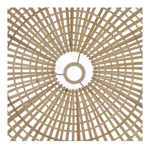 Lampeskærm i rattan og metal i natur, Ø 56 x 67 cm | Saipan