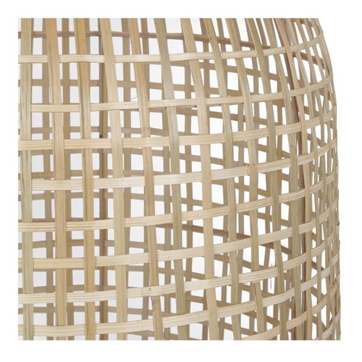 Lampeskærm i rattan og metal i natur, Ø 56 x 67 cm | Saipan
