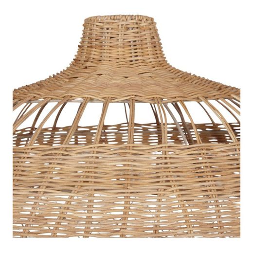 Rattan και μεταλλική απόχρωση σε natural, Ø 65 x 38 cm | Νίκη