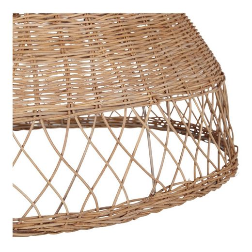Rattan και μεταλλική απόχρωση σε natural, Ø 65 x 38 cm | Νίκη