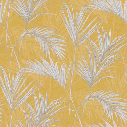 Papel Pintado Adenium 1 Hojas Palmera Amarillo