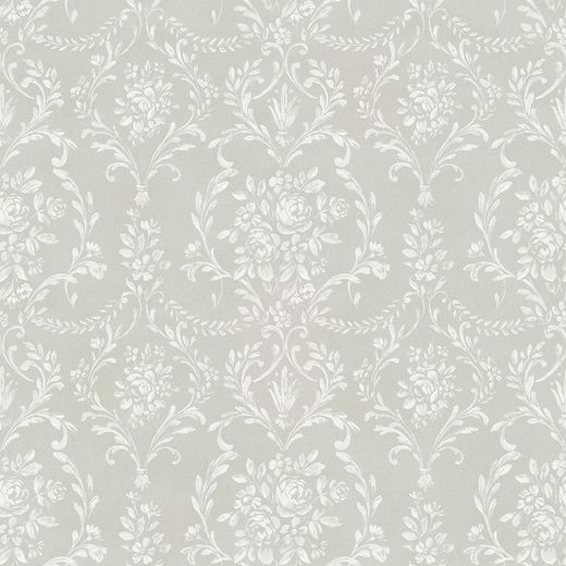Damask Floral Wallpaper