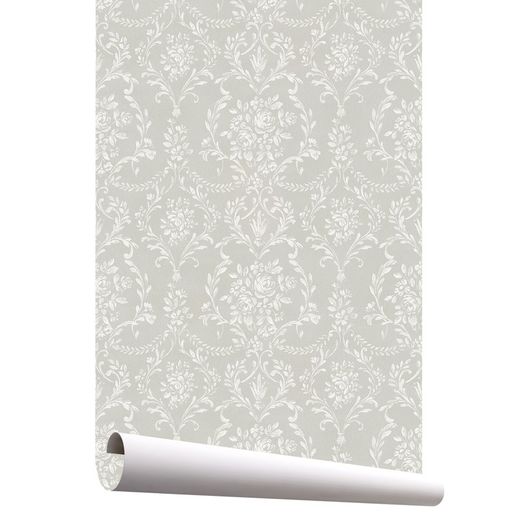 Damask Floral Wallpaper