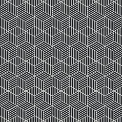 Papel Pintado Geometrico Negro