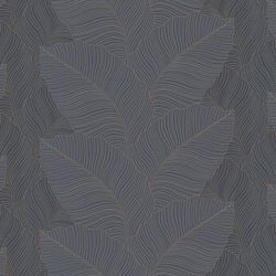 Papel Pintado Kota 5 Hojas Tropicales Negro