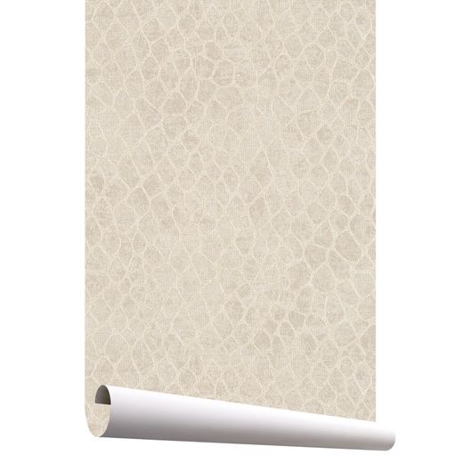 Ecru Textured Modern Wallpaper