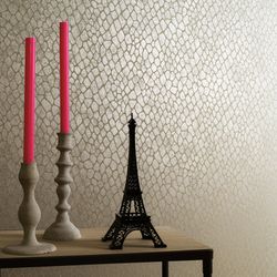 Ecru Textured Modern Wallpaper