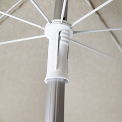 Parasol Gandía Camel Fixed aluminum 200/8/22/25