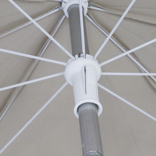 Parasol Hampton Beige Vast aluminium 240/10/28/32