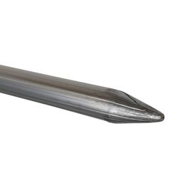 Sombrilla Pacific de Aluminio Gris claro, Ø240x28/32 cm
