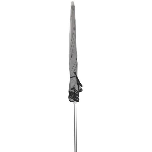 Sombrilla Pacific de Aluminio Gris claro, Ø240x28/32 cm