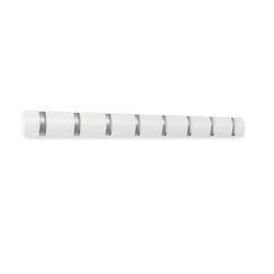 Cabide de parede branco, 81x3x6 cm, 8 ganchos